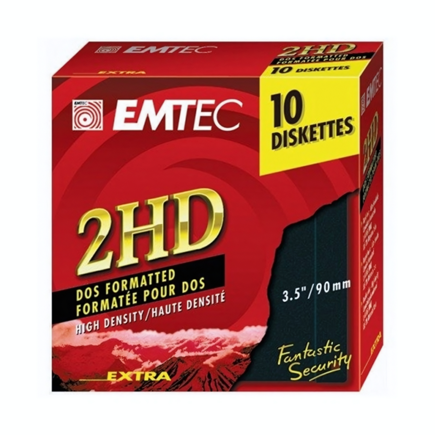 EMTEC 2HD-EMTEC-10 - надежные дискеты 3,5